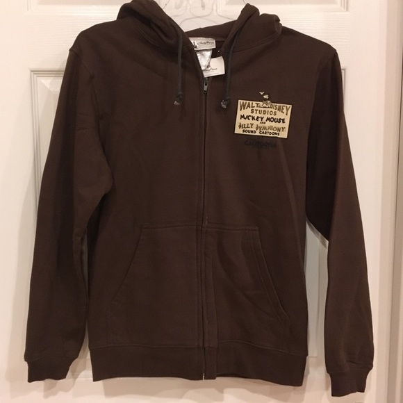 MICKEY MOUSE SWEATSHIRT WALT DISNEY HOODIE Womens size Small - Picture 15 of 15